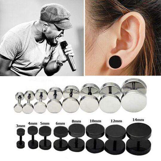 Solid Tunnel Earrings