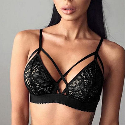 Gothic Lace Bralette Bustier