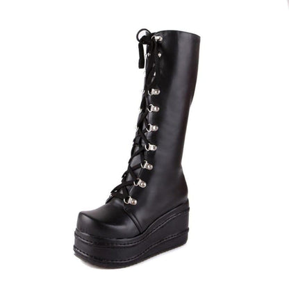 Stack Pack Platform Boots