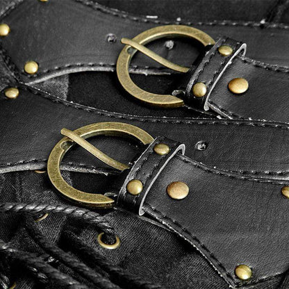 Steampunk Front Strap Vest  (Mens)