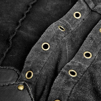 Steampunk Front Strap Vest  (Mens)