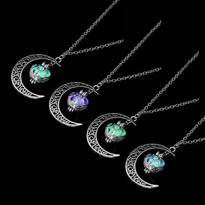 Glowing Moon Goddess Necklace