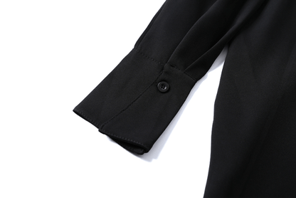 Black Suspender Dress