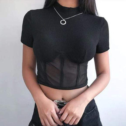 Gothic Hollow Crop Top