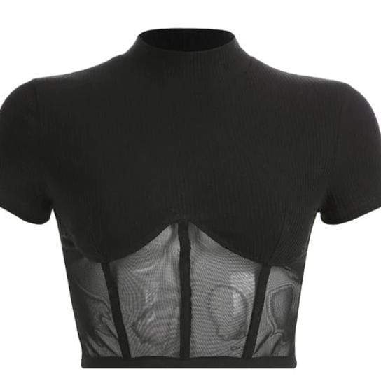 Gothic Hollow Crop Top
