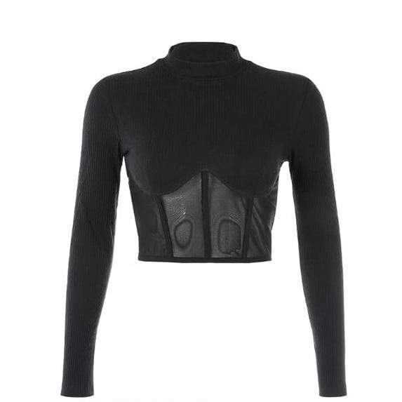 Gothic Hollow Crop Top