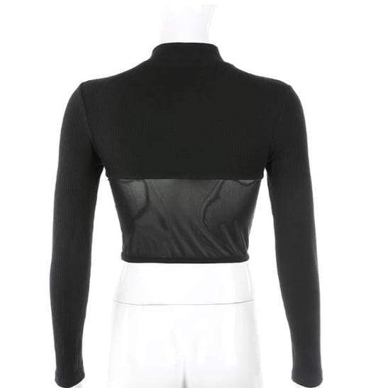 Gothic Hollow Crop Top
