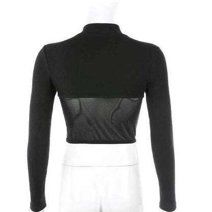 Gothic Hollow Crop Top