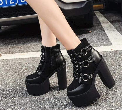 Gothic Harness Boots