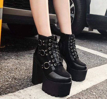 Gothic Harness Boots