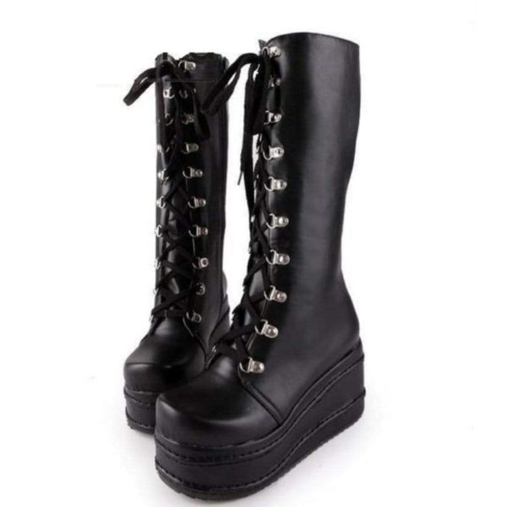 Stack Pack Platform Boots